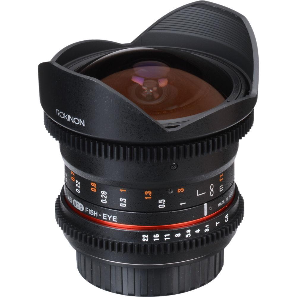 Rokinon 12mm T3.1 ED AS IF NCS UMC Cine DS Fisheye Lens for Sony E-Mount