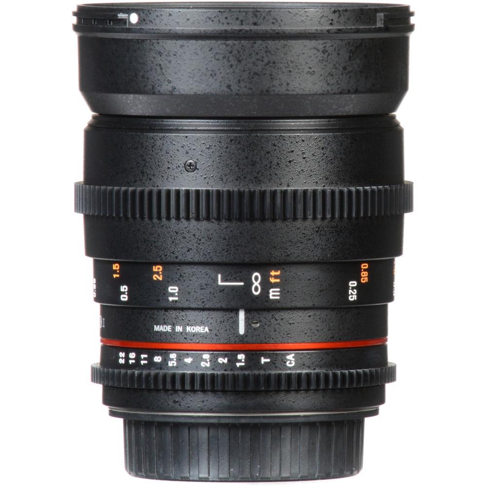 Rokinon 24mm T1.5 Cine DS Lens for Canon EF Mount