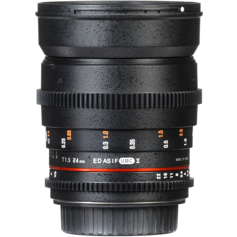 Rokinon 24mm T1.5 Cine DS Lens for Canon EF Mount