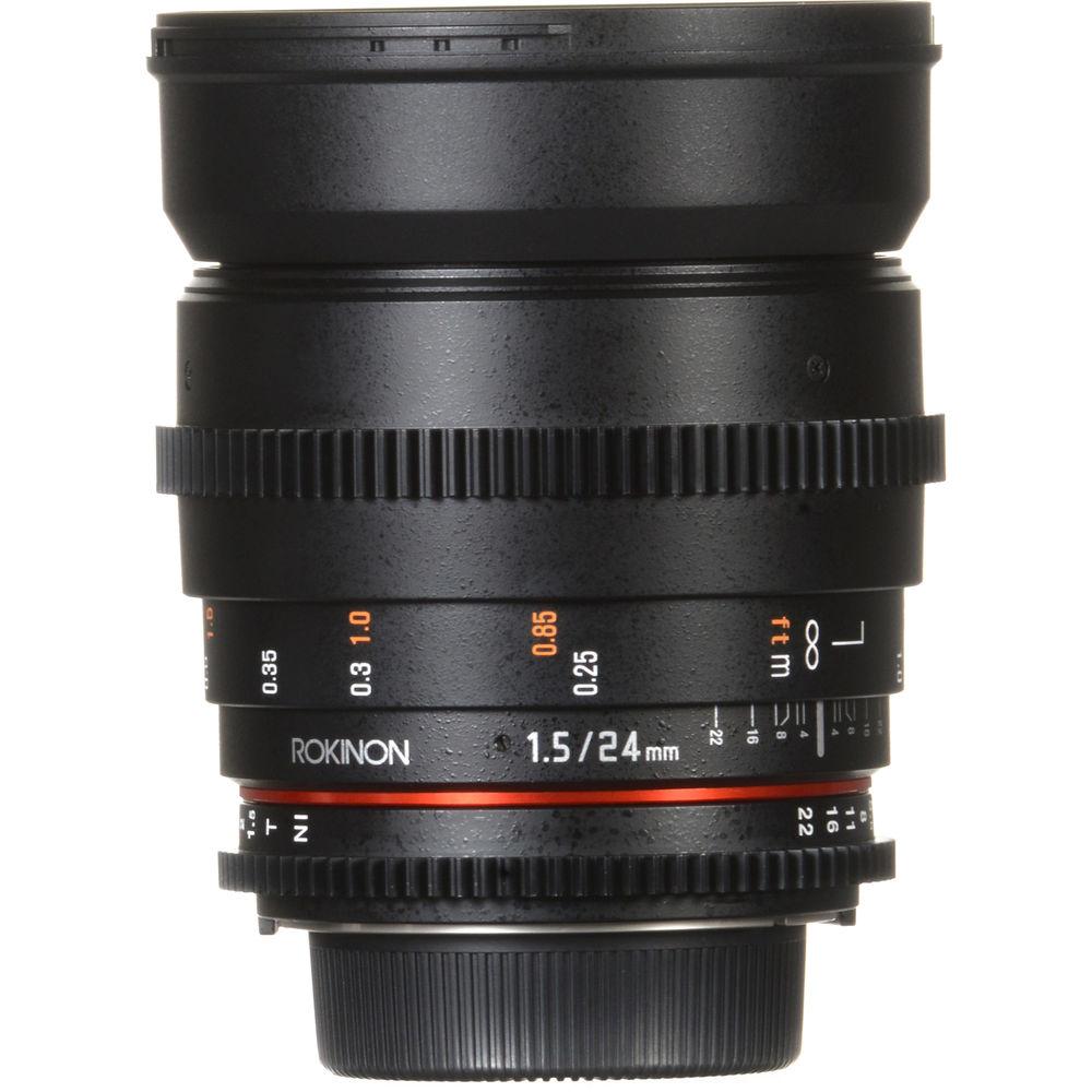 Rokinon 24mm T1.5 Cine DS Lens for Nikon F Mount