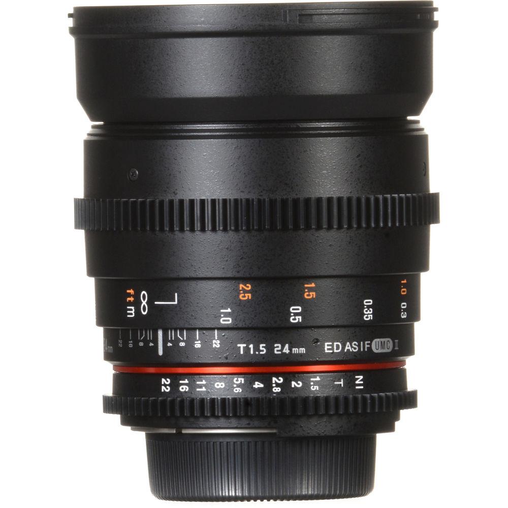Rokinon 24mm T1.5 Cine DS Lens for Nikon F Mount
