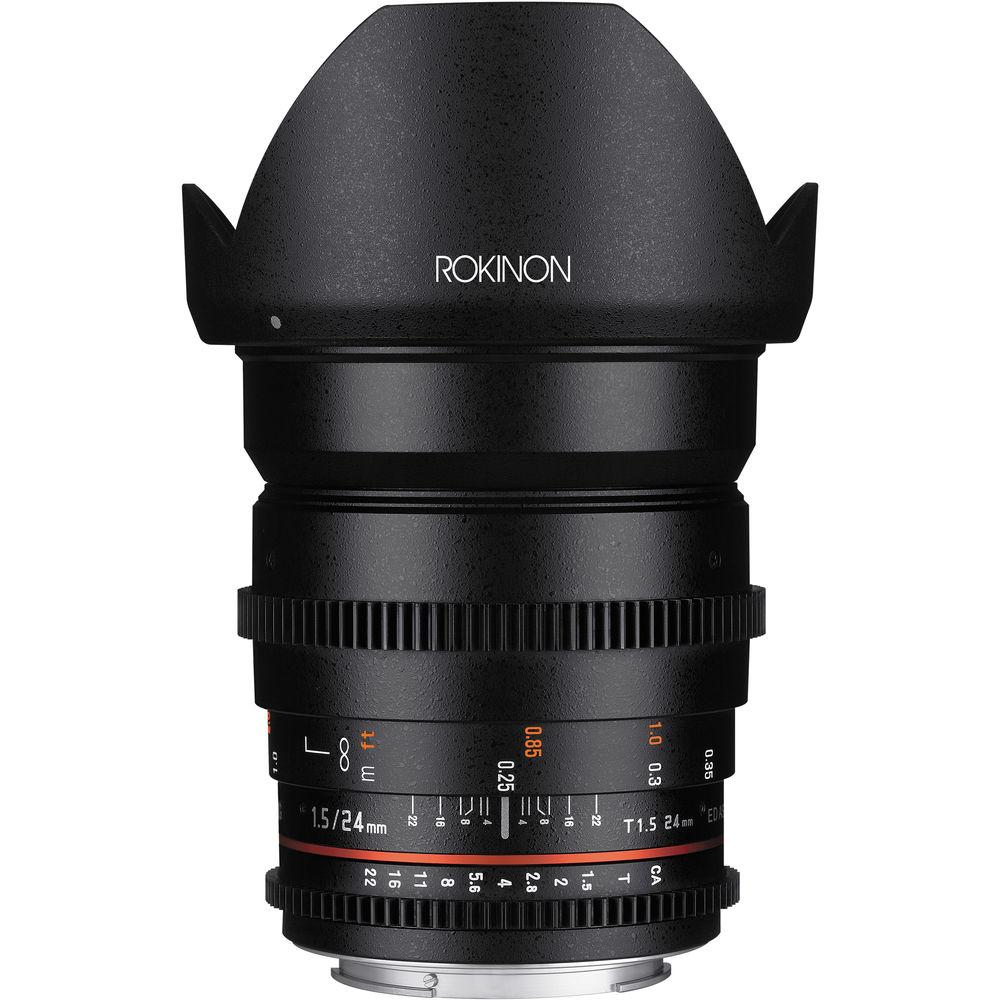 Rokinon 24mm T1.5 Cine DS Lens for Sony Alpha Mount