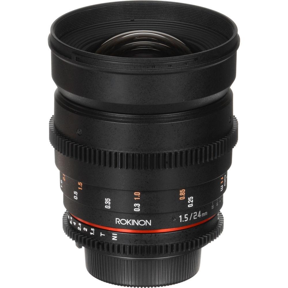 Rokinon 24mm T1.5 Cine DS Lens for Sony Alpha Mount