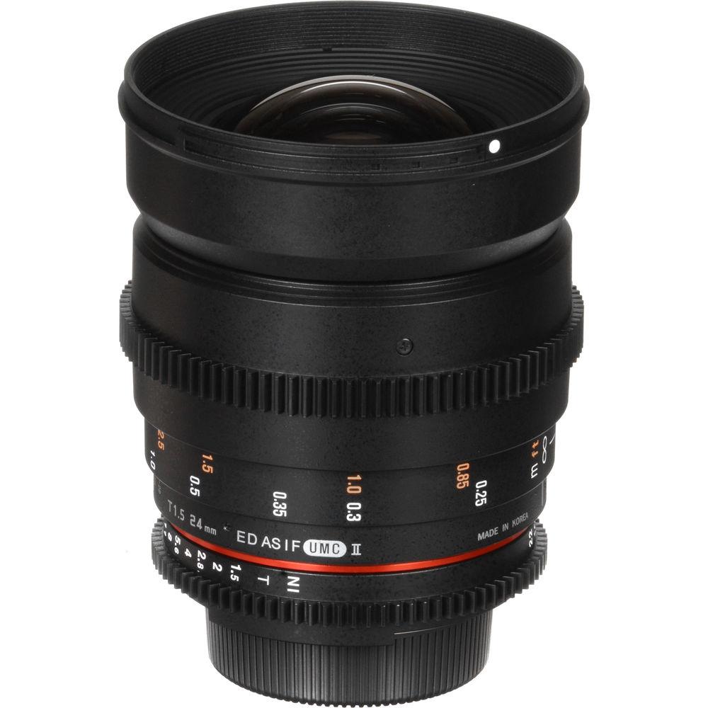 Rokinon 24mm T1.5 Cine DS Lens for Sony Alpha Mount