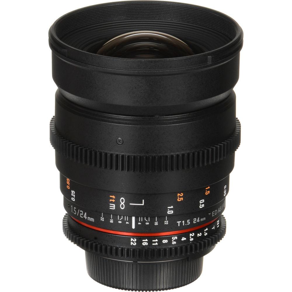 Rokinon 24mm T1.5 Cine DS Lens for Sony Alpha Mount