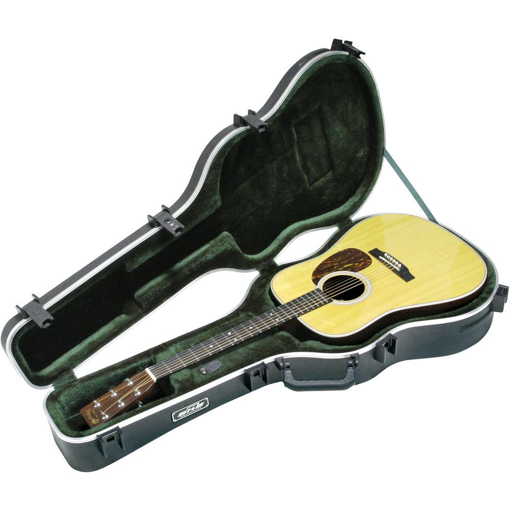 SKB Acoustic Dreadnought Deluxe Guitar Case