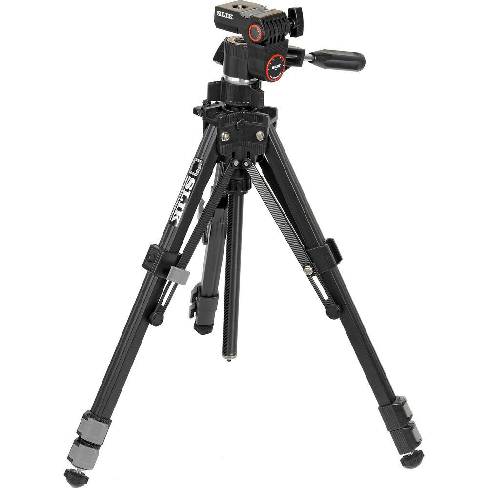 Slik U212 Deluxe Tripod with 3-Way Pan Tilt Head