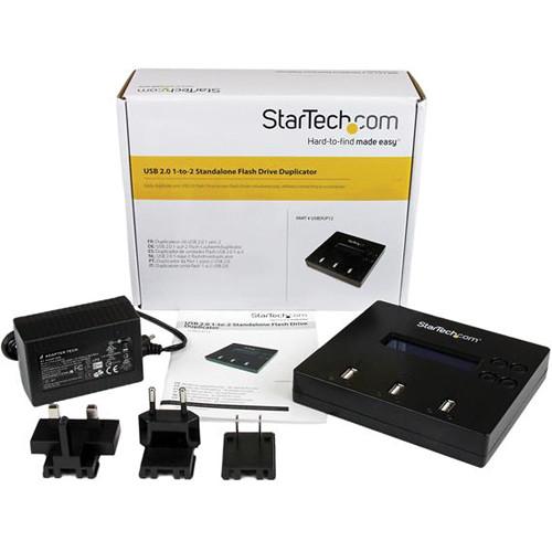 StarTech 1:2 Standalone USB 2.0 Flash Drive Duplicator and Eraser
