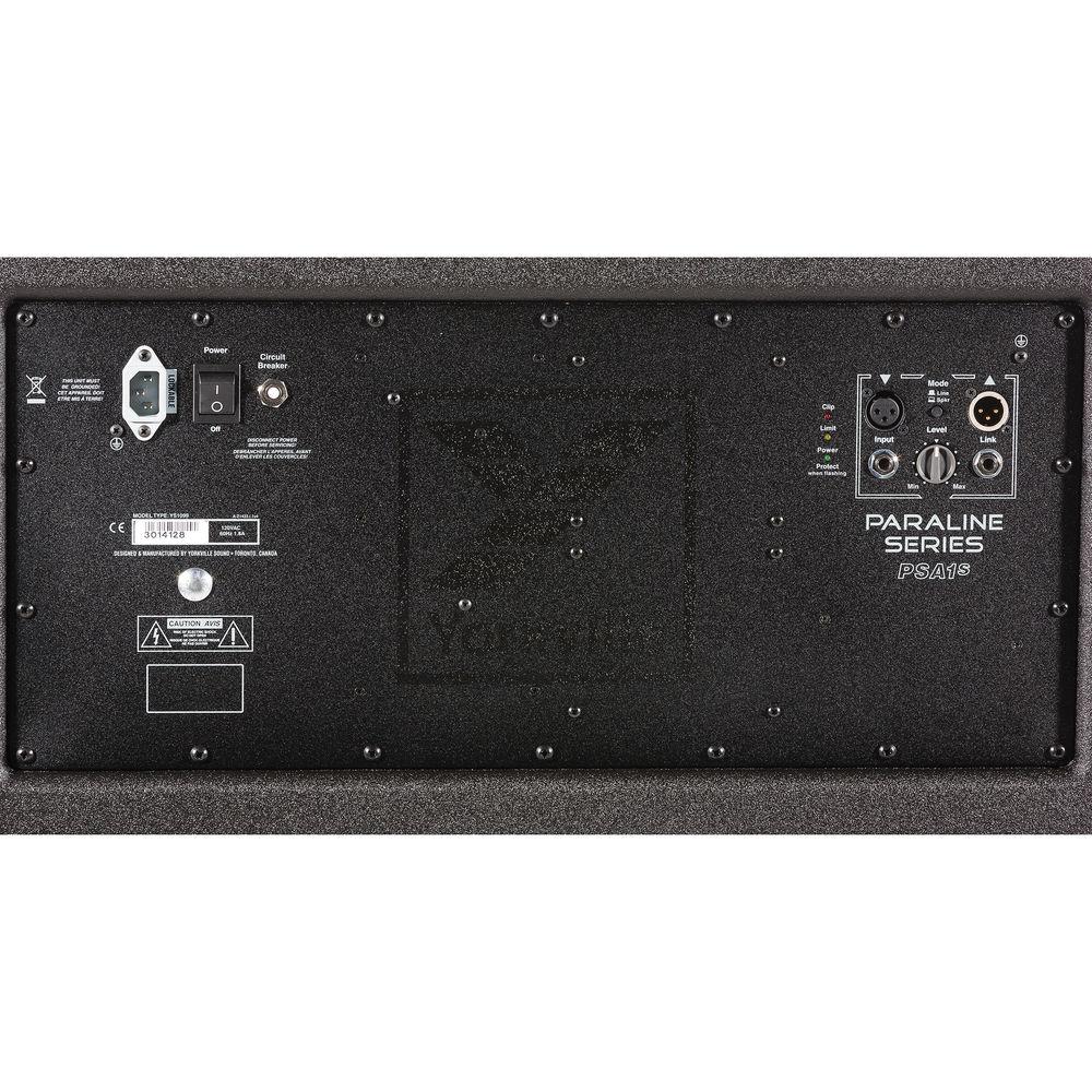 Yorkville Sound PSA1S Paraline Series 12" Active Subwoofer