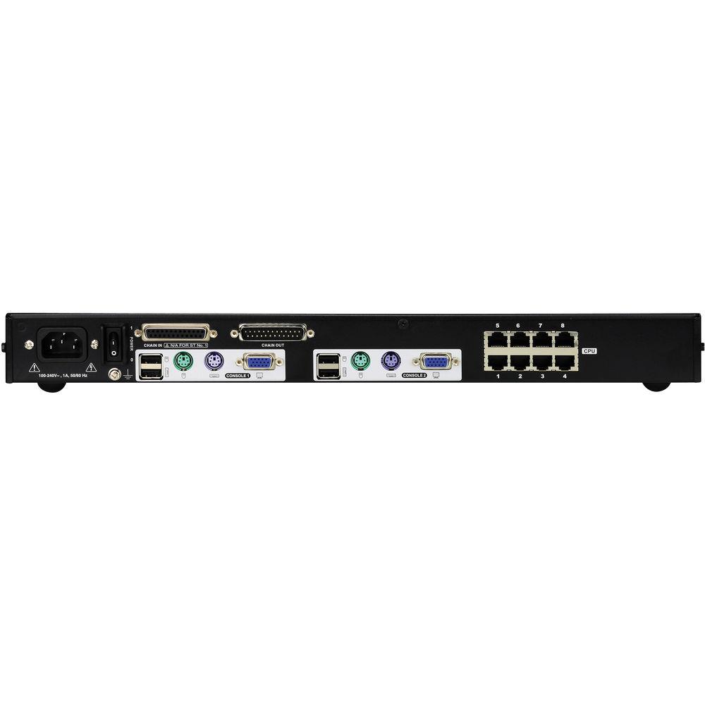 ATEN KH2508A 8-port Cat 5 High-Density KVM Switch with Kit