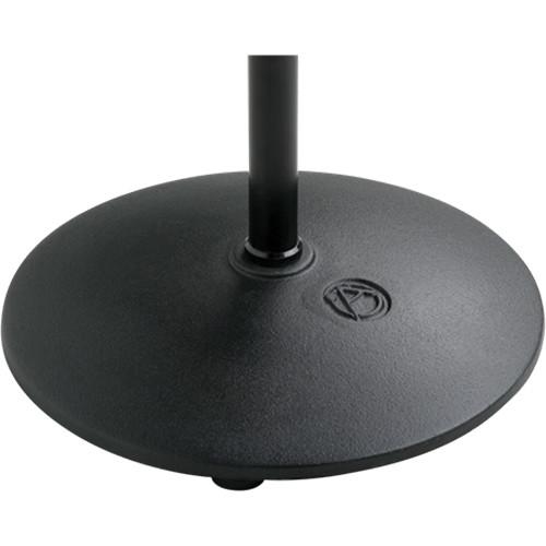 Atlas Sound MS-12CE - Low Profile Round Base Microphone Stand - Height: 37.80 - 60.20"