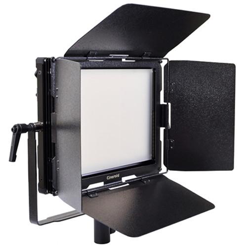 Cineroid LM800-VCD Bi-Color LED Location Light with Gold Mount Battery Plate