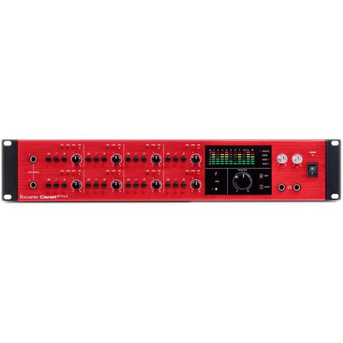 Focusrite Clarett 8PreX 26x28 Thunderbolt Audio Interface