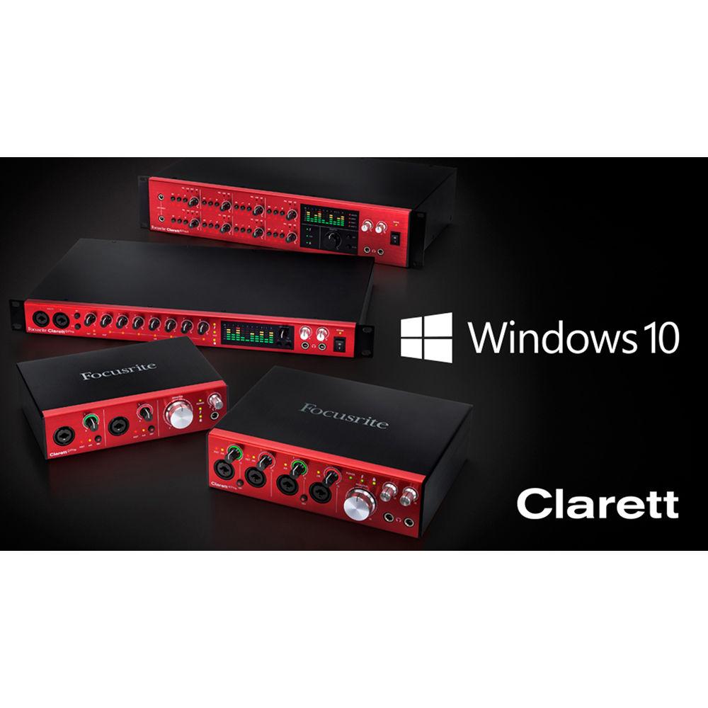 Focusrite Clarett 8PreX 26x28 Thunderbolt Audio Interface