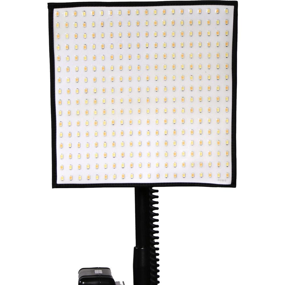 Intellytech Socanland FL-40 Airlight Bi-Color 10x10" LED Panel Kit with V-Mount Battery Plate