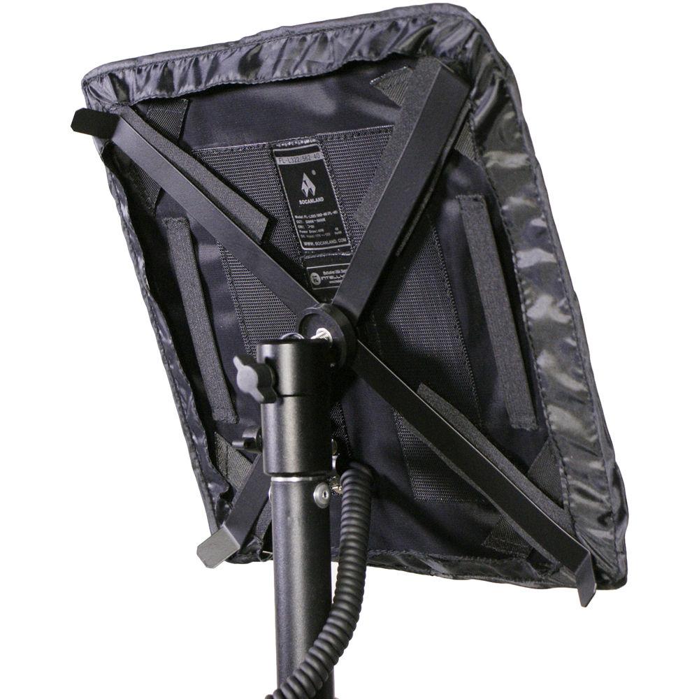 Intellytech Socanland FL-40 Airlight Bi-Color 10x10" LED Panel Kit with V-Mount Battery Plate