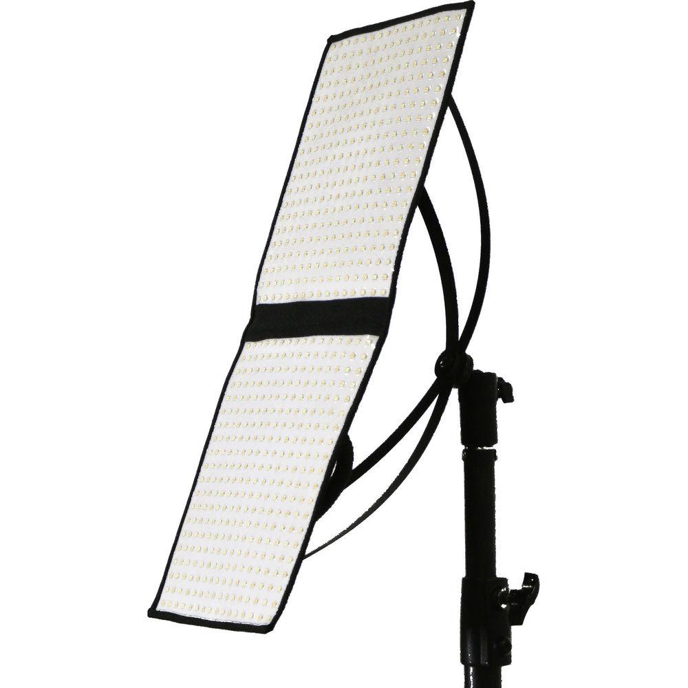 Intellytech Socanland FL-80 Airlight Bi-Color 10x20" LED Panel Kit with V-Mount Battery Plate