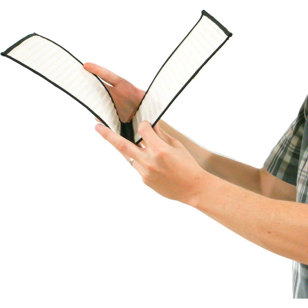 Intellytech Socanland FL-80 Airlight Bi-Color 10x20" LED Panel Kit with V-Mount Battery Plate