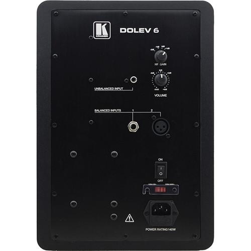 Kramer Dolev 6 6" Two-Way Bi-Amplified Studio-Grade Speaker