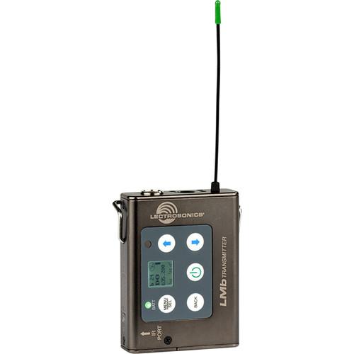 Lectrosonics L Series LR Receiver LMb Beltpack Transmitter and Mic with Accessory Kit