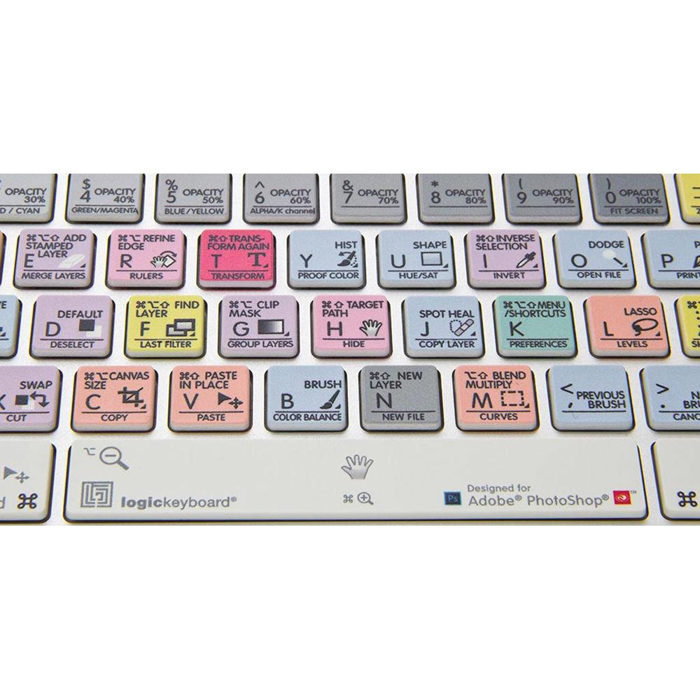 LogicKeyboard Adobe PhotoShop CC Advance Line Apple Keyboard