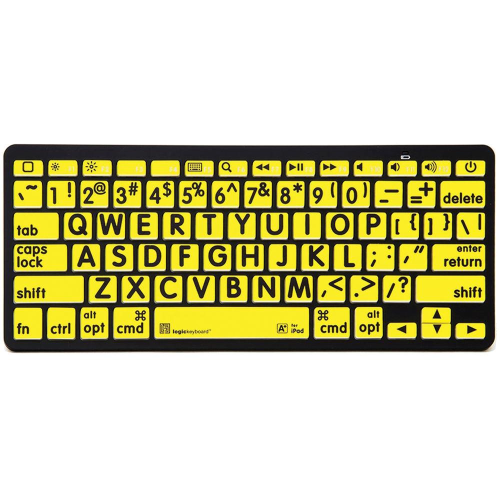 LogicKeyboard XL Print American English Bluetooth 3.0 Mini Keyboard
