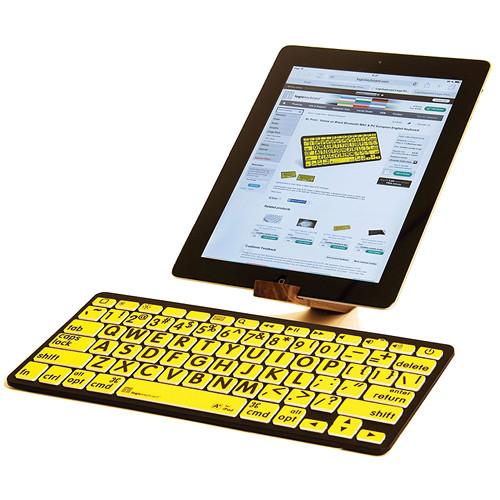 LogicKeyboard XL Print American English Bluetooth 3.0 Mini Keyboard
