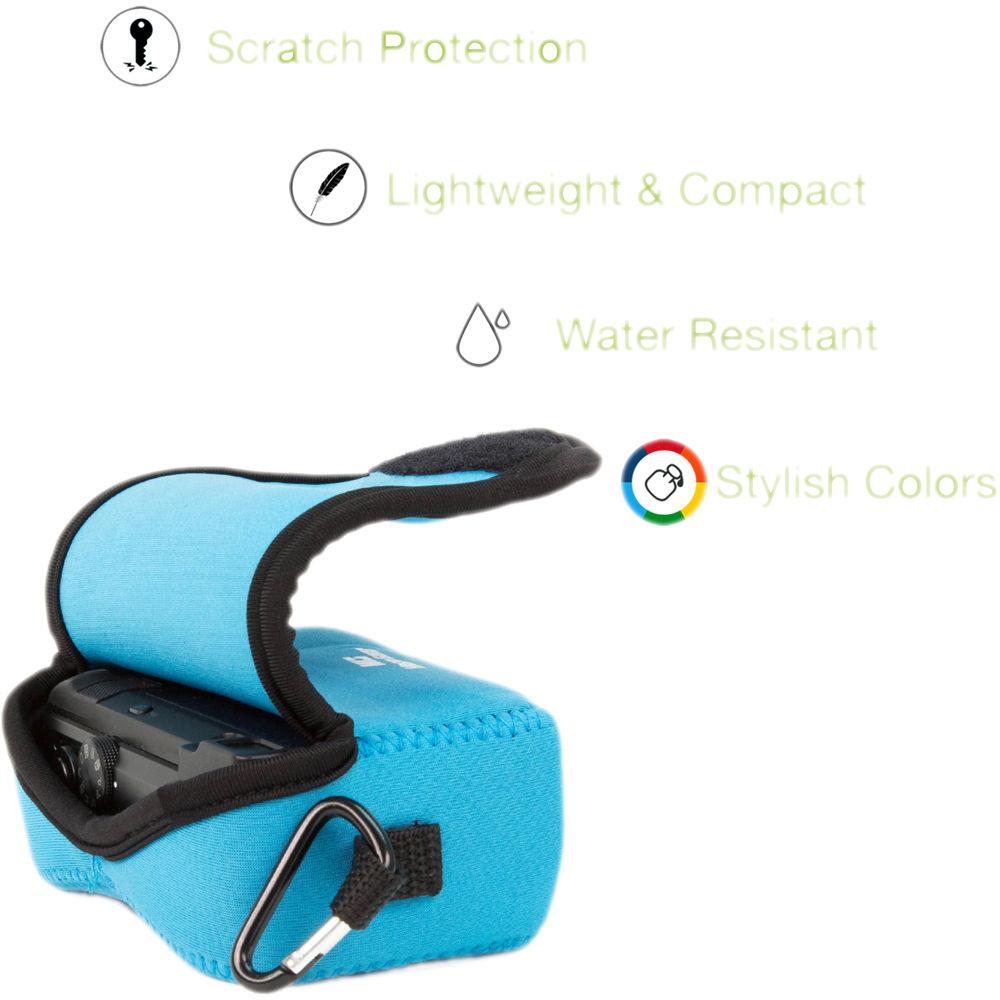 MegaGear Ultra-Light Neoprene Camera Case for Canon SX720 HS, Canon PowerShot SX610 HS, and SX600 HS