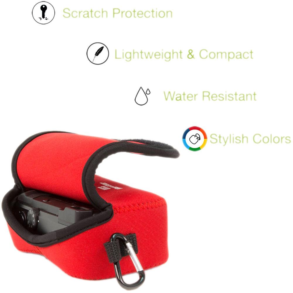 MegaGear Ultra-Light Neoprene Camera Case for Canon SX720 HS, Canon PowerShot SX610 HS, and SX600 HS