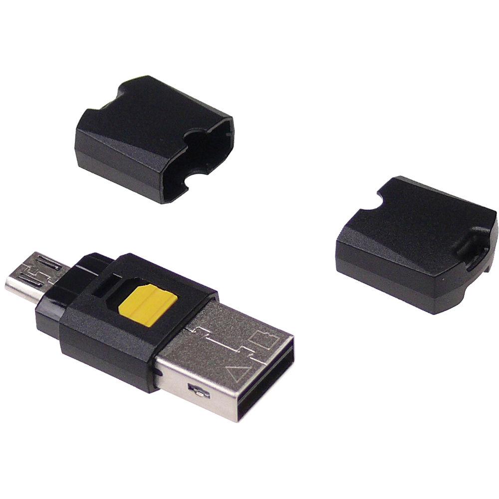 NTW Twingo OTG-Dual USB Swappable MicroSD Card Reader