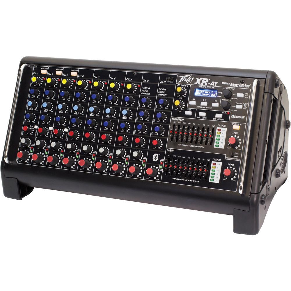Peavey XR-AT 9-Channel Powered Mixer with Bluetooth
