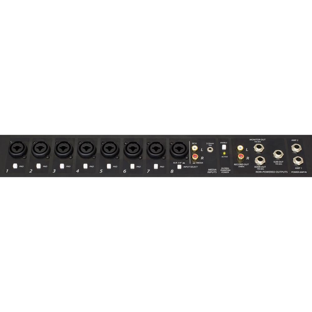 Peavey XR-AT 9-Channel Powered Mixer with Bluetooth
