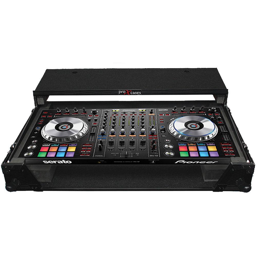 ProX Flight Case for Pioneer DDJ-SZ and DDJ-SZ2 Controllers with Laptop Shelf and Wheels