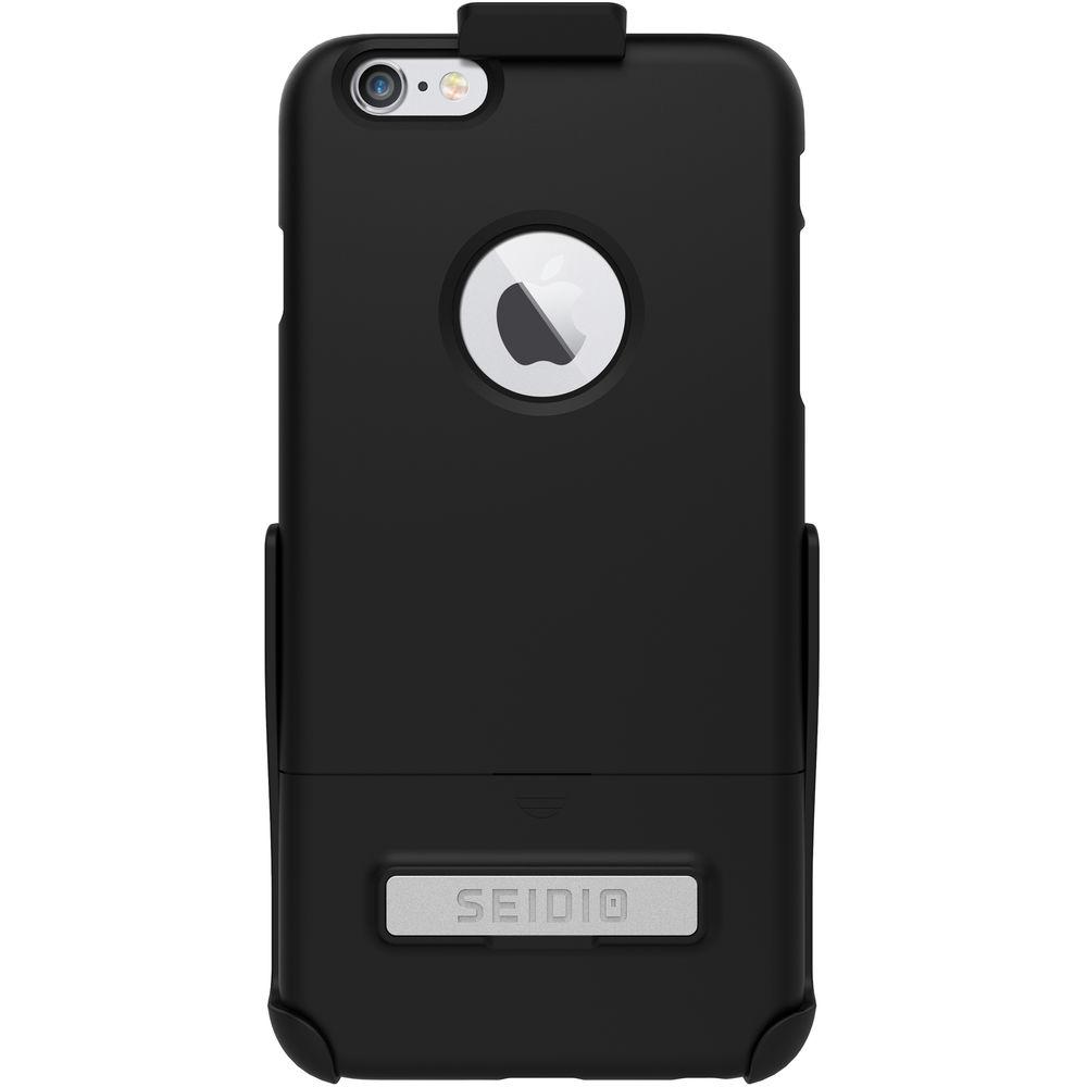 Seidio SURFACE Case with Kickstand and Holster for iPhone 6 Plus 6s Plus