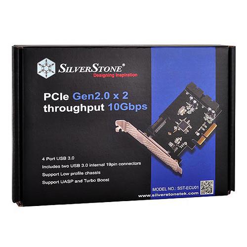 SilverStone SST-ECU01 Dual USB 3.0 PCIe 2.0 Expansion Card