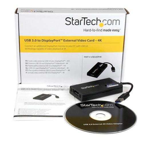 StarTech USB 3.0 to 4K DisplayPort Adapter