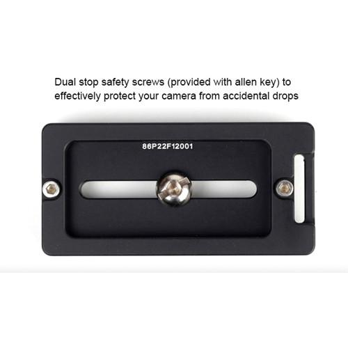 Sunwayfoto DPG-80DR Dual Dovetail Quick Release Plate