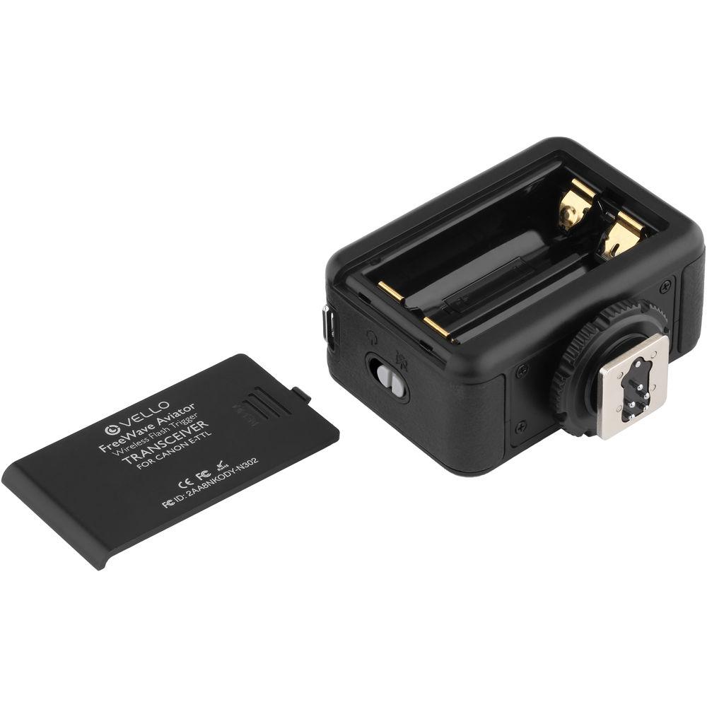 Vello FreeWave Aviator Wireless Flash Trigger Transceiver for Select Canon