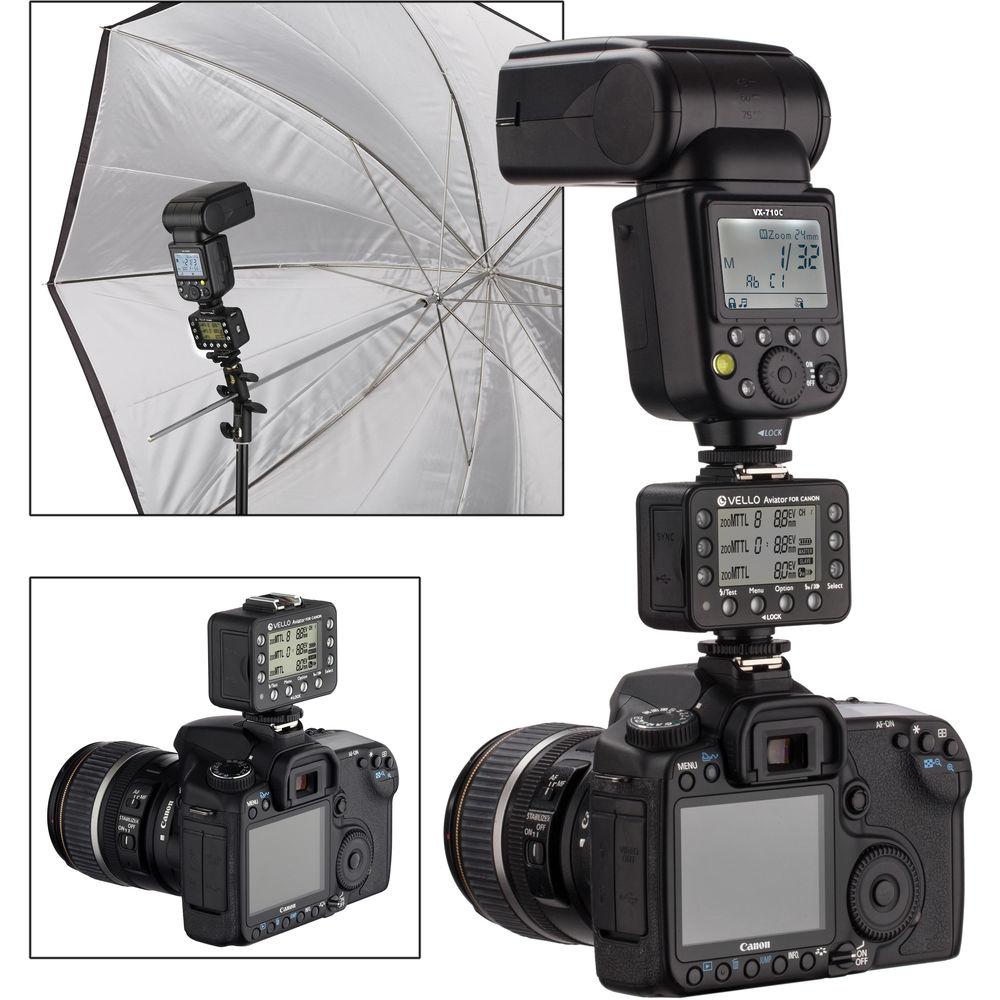 Vello FreeWave Aviator Wireless Flash Trigger Transceiver for Select Canon