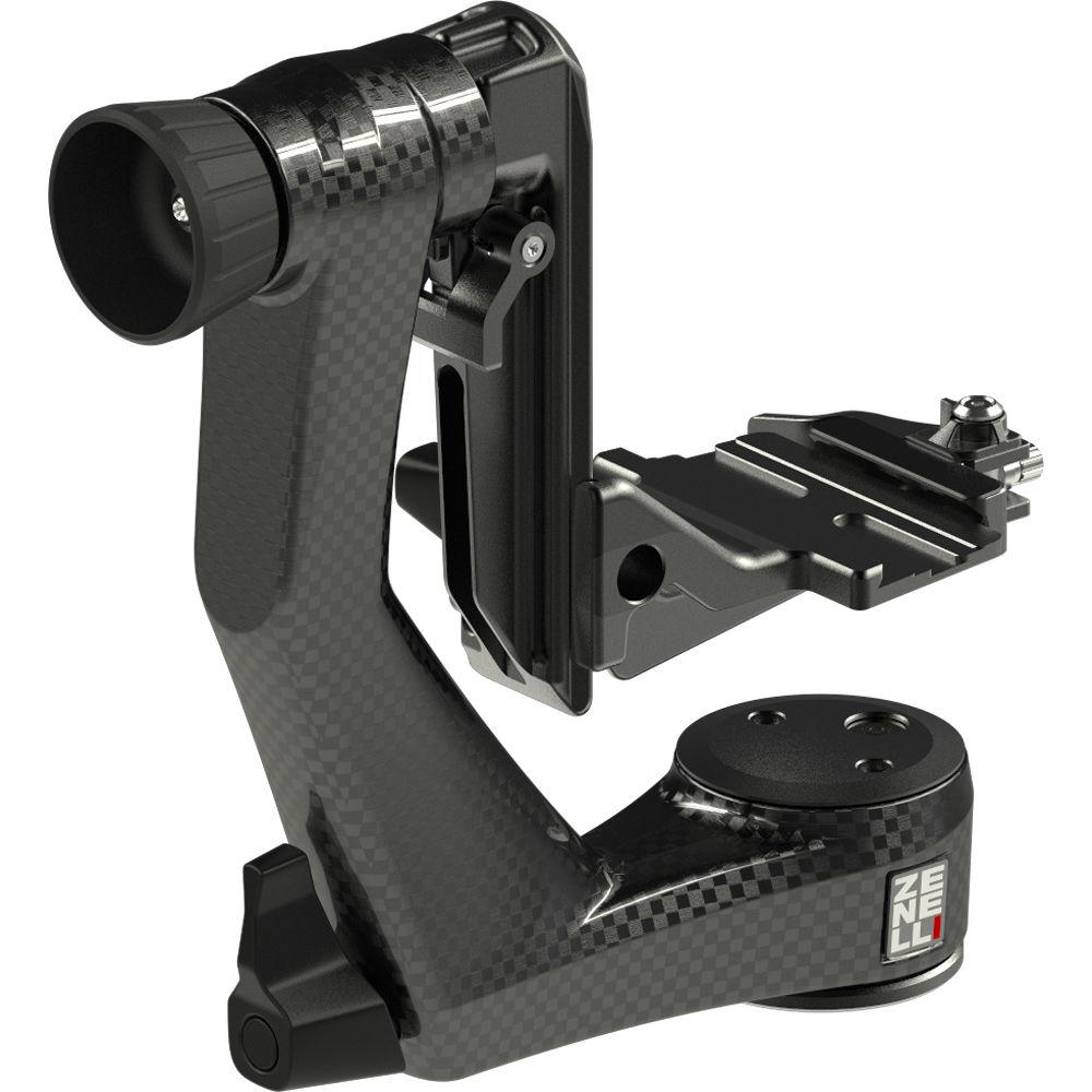 Zenelli CARBONZX Carbon Fiber Gimbal Head with Accessories