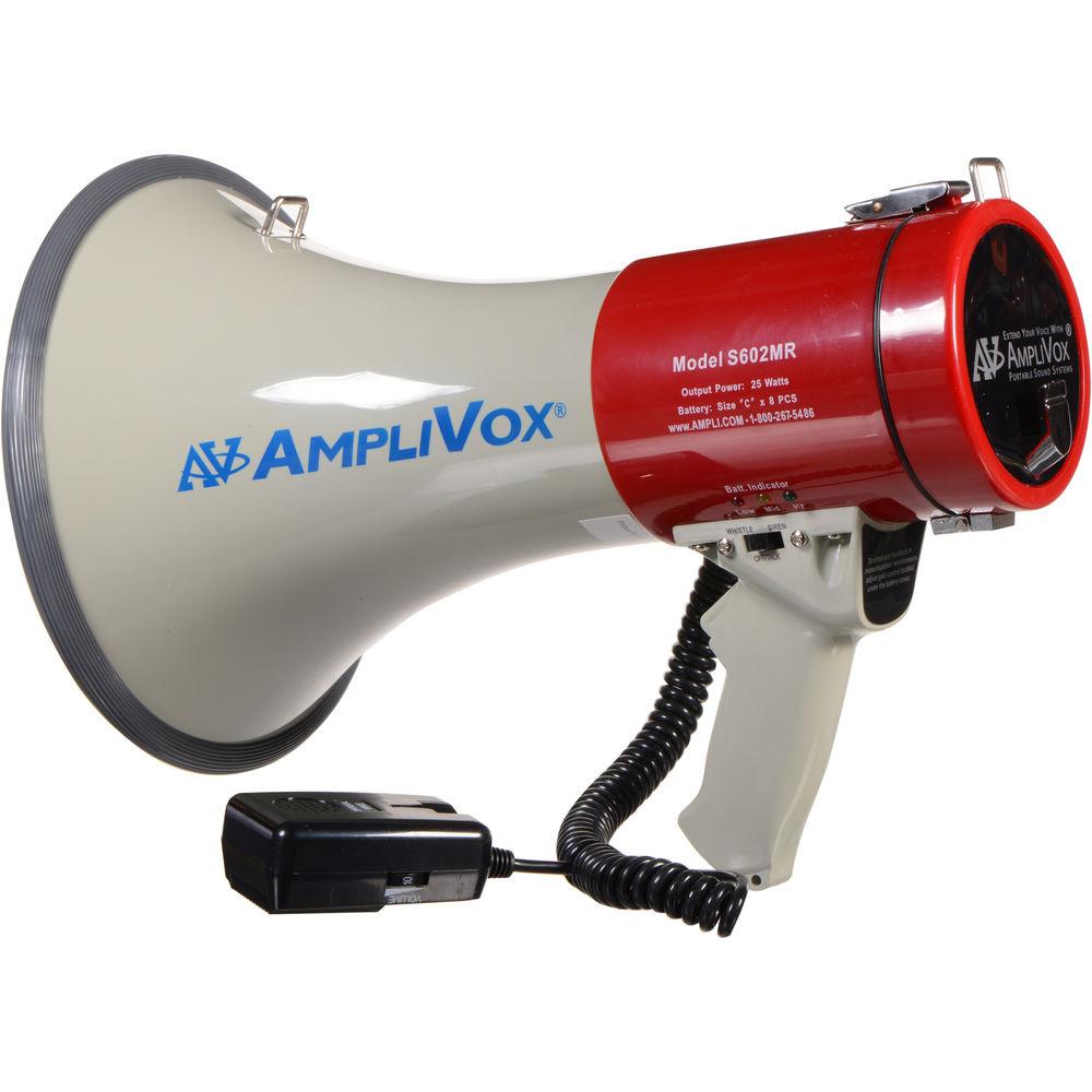 AmpliVox Sound Systems Mity-Meg Plus with Rechargeable Battery Pack