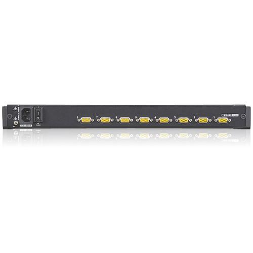 ATEN 19" 8-Port LCD USB KVM Switch