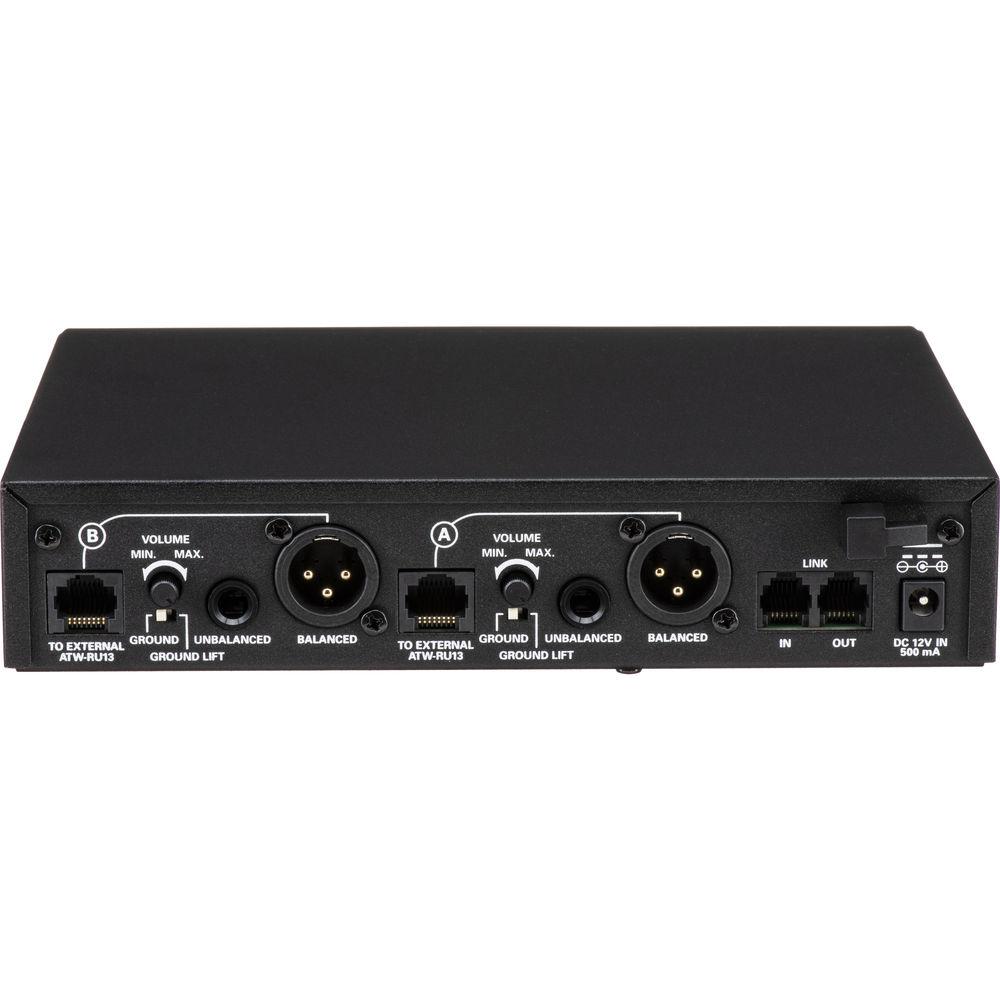 Audio-Technica ATW-1312L System 10 PRO Rack-Mount Digital Lavalier Handheld Combo System