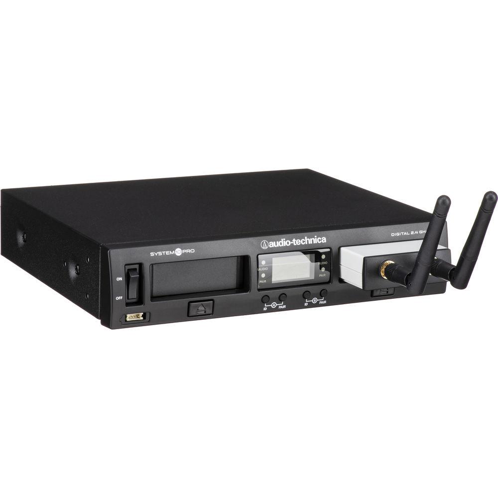 Audio-Technica ATW-1312L System 10 PRO Rack-Mount Digital Lavalier Handheld Combo System
