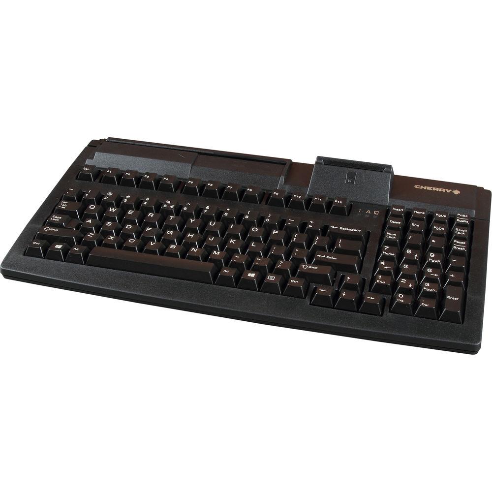 CHERRY G80-7040 Compact MSR Keyboard with US 104 Position Key Layout