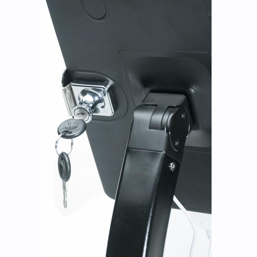 CTA Digital Dual Security Kiosk Stand with Locking Case and Cable
