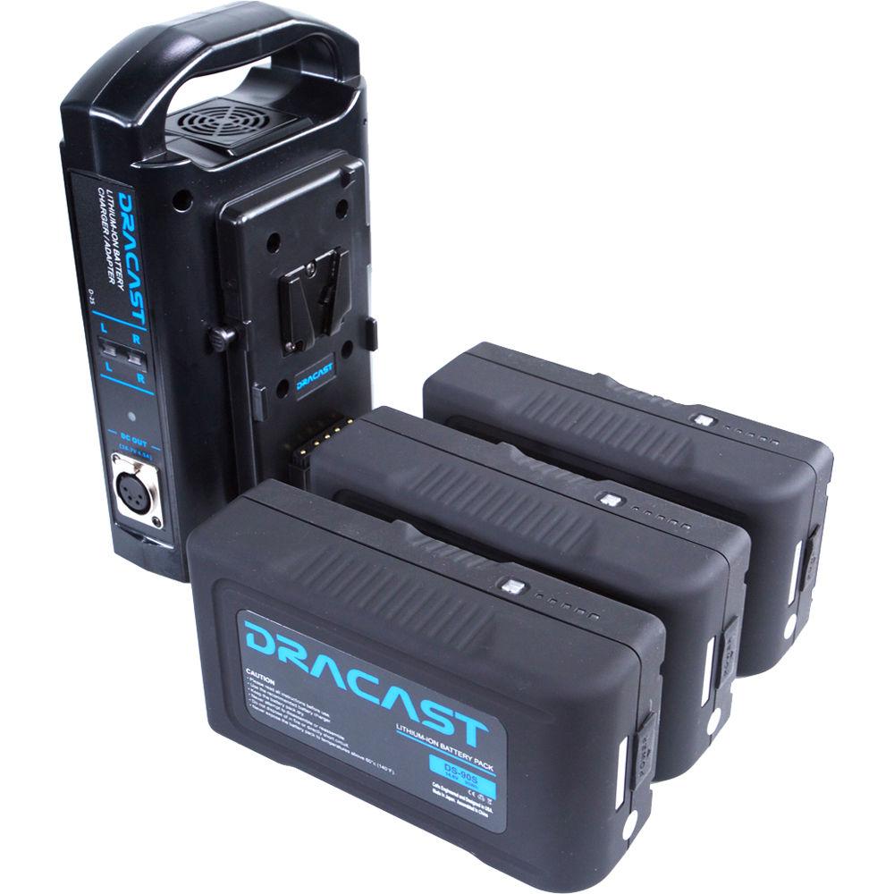 Dracast Location Plus 3-Light Kit