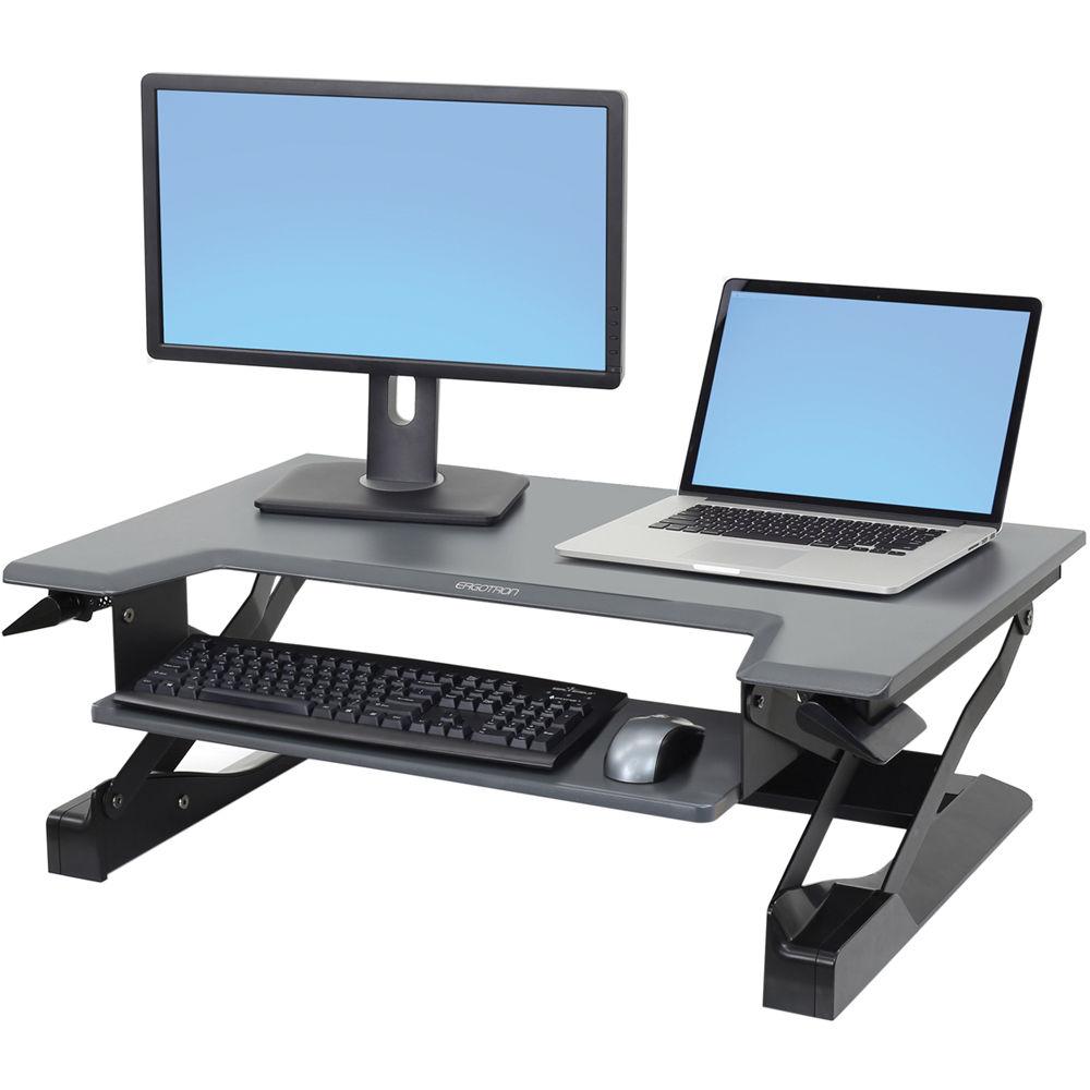 Ergotron WorkFit-T Sit-Stand Desktop Workstation