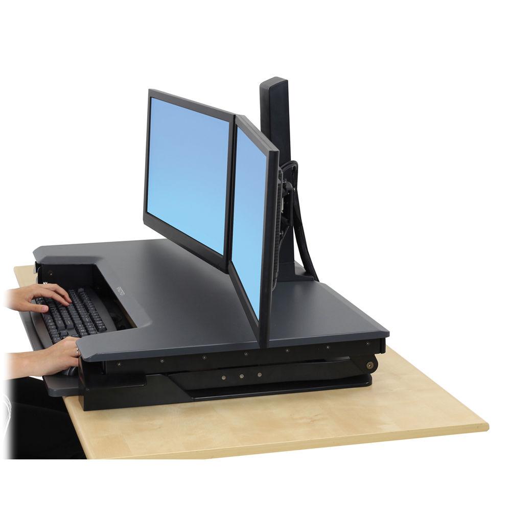 Ergotron WorkFit-T Sit-Stand Desktop Workstation