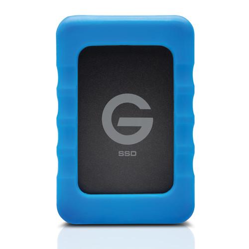 G-Technology 500GB G-DRIVE ev RaW USB 3.1 Gen 1 SSD with Rugged Bumper